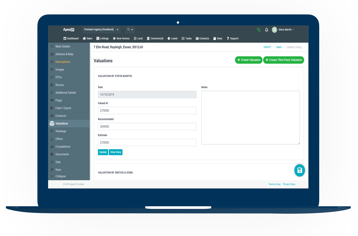 Apex27 | CRM Features | Estate Agent Software, Estate Agent CRM, Estate ...